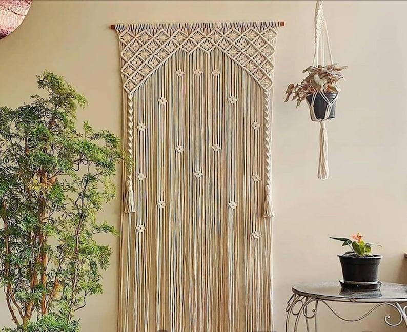 Welcome Weave - Macramé Door Curtain
