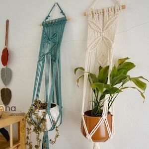 plant pot holder - KnittsKnotts