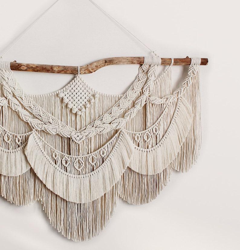 Sunny Side Macrame Masterpiece - Woven Wall Hanging