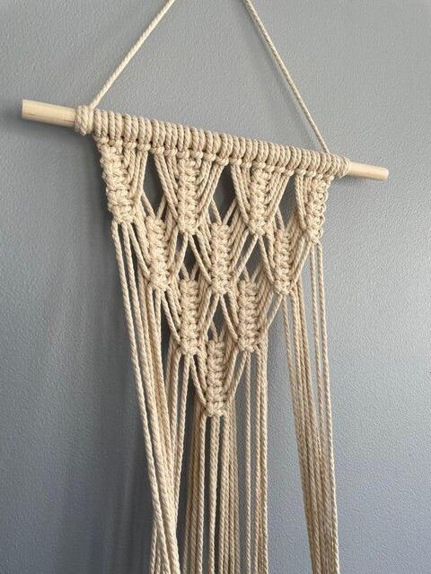 Enchanting Knots Hanging Basket - Macrame Plant Hanger