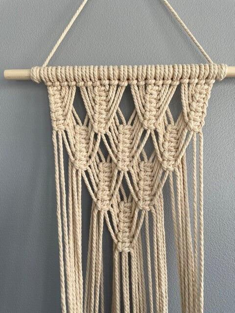 Enchanting Knots Hanging Basket - Macrame Plant Hanger