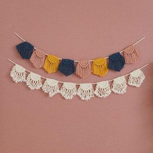 Enchanted Wee Weaves - Macrame Garland - KnittsKnotts