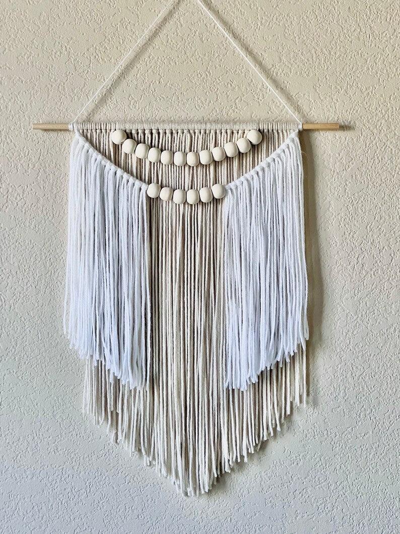 Tranquil Ties - Macrame String Wall Decor - KnittsKnotts