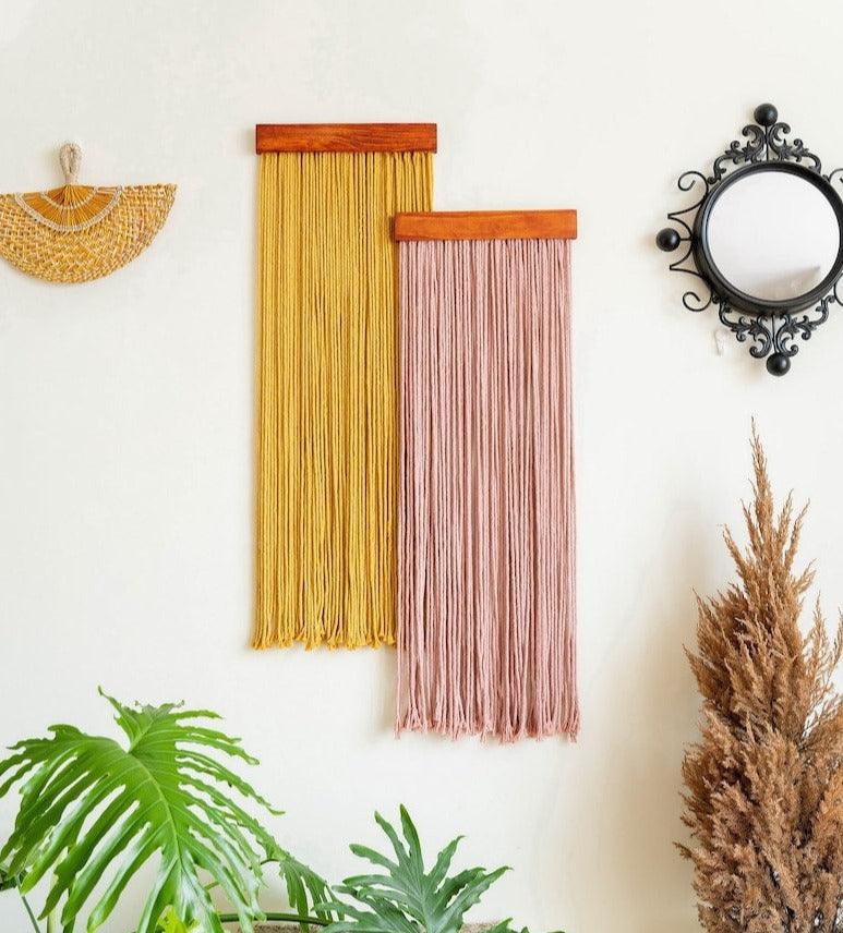 Soothing Strings - Macrame Rope Wall Decor - KnittsKnotts