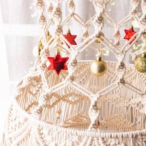 PATTERN Large Macrame Christmas Tree - KnittsKnotts