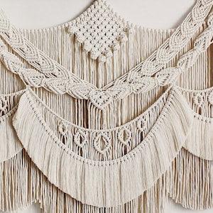 Sunny Side Macrame Masterpiece - Woven Wall Hanging